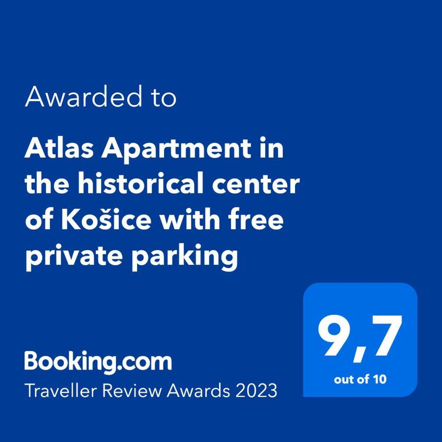 Atlas Apartment In The Historical Center Of Kosice With Free Private Parking Exteriör bild